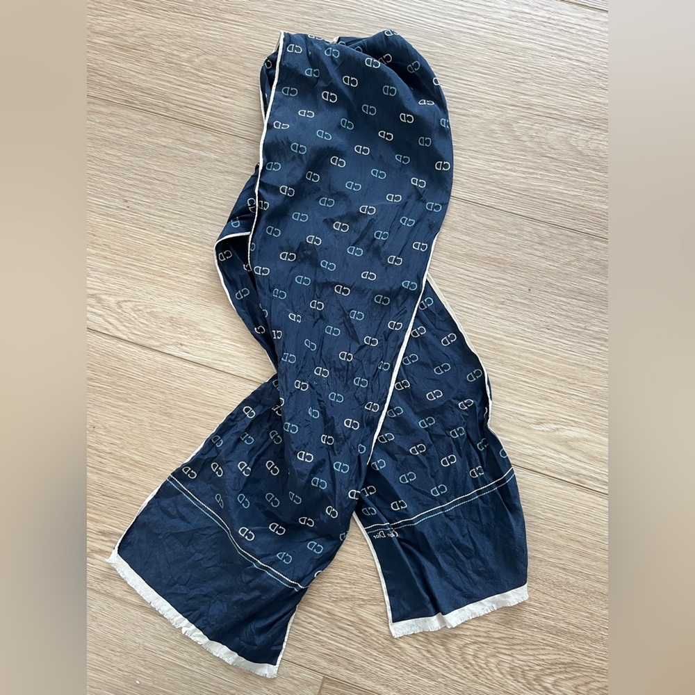 Vintage Christian Dior Silk Scarf made in 🇮🇹